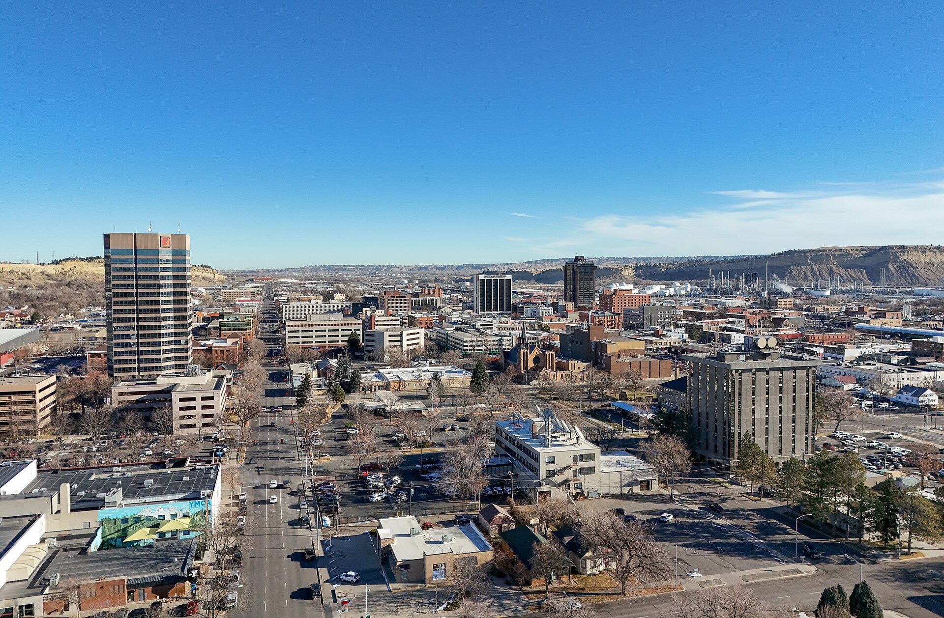 Billings, montana, featuring Billings, Montana - Billings is the most populous city in the U.S. state of Montana. and Skypoint - Skypoint is a tent-like structure over the intersection of 2nd Avenue and Broadway in downtown Billings, Montana., web design agency service area photo