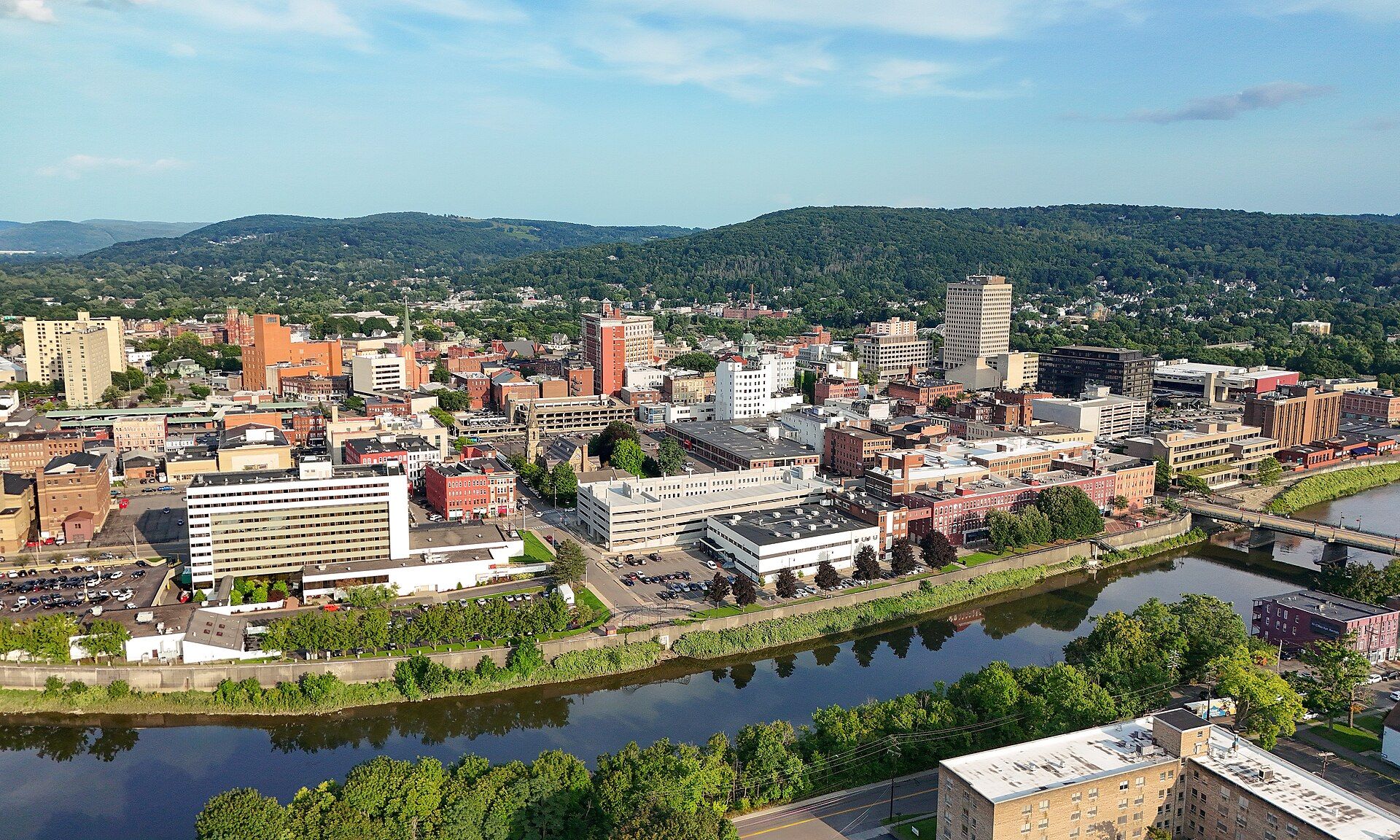 Binghamton, new-york, featuring Binghamton, New York - Binghamton ( BING-əm-tən) is a city in the U.S. state of New York, and serves as the county seat of Broome County. and Visions Veterans Memorial Arena - Visions Veterans Memorial Arena (formerly known as the Broome County Veterans Memorial Arena and Floyd L. Maines Veterans Memorial Arena) is..., web design agency service area photo