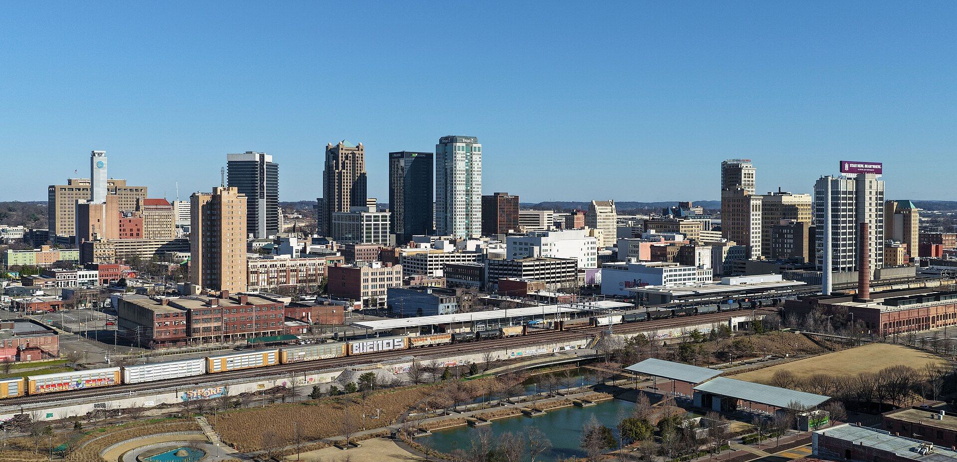 Birmingham, alabama, featuring Jefferson County, Alabama - Jefferson County is the most populous county in the U.S. state of Alabama, located in the central portion of the state. and Birmingham, Alabama - Birmingham ( BUR-ming-ham) is a city in the north central region of Alabama, United States., web design agency service area photo