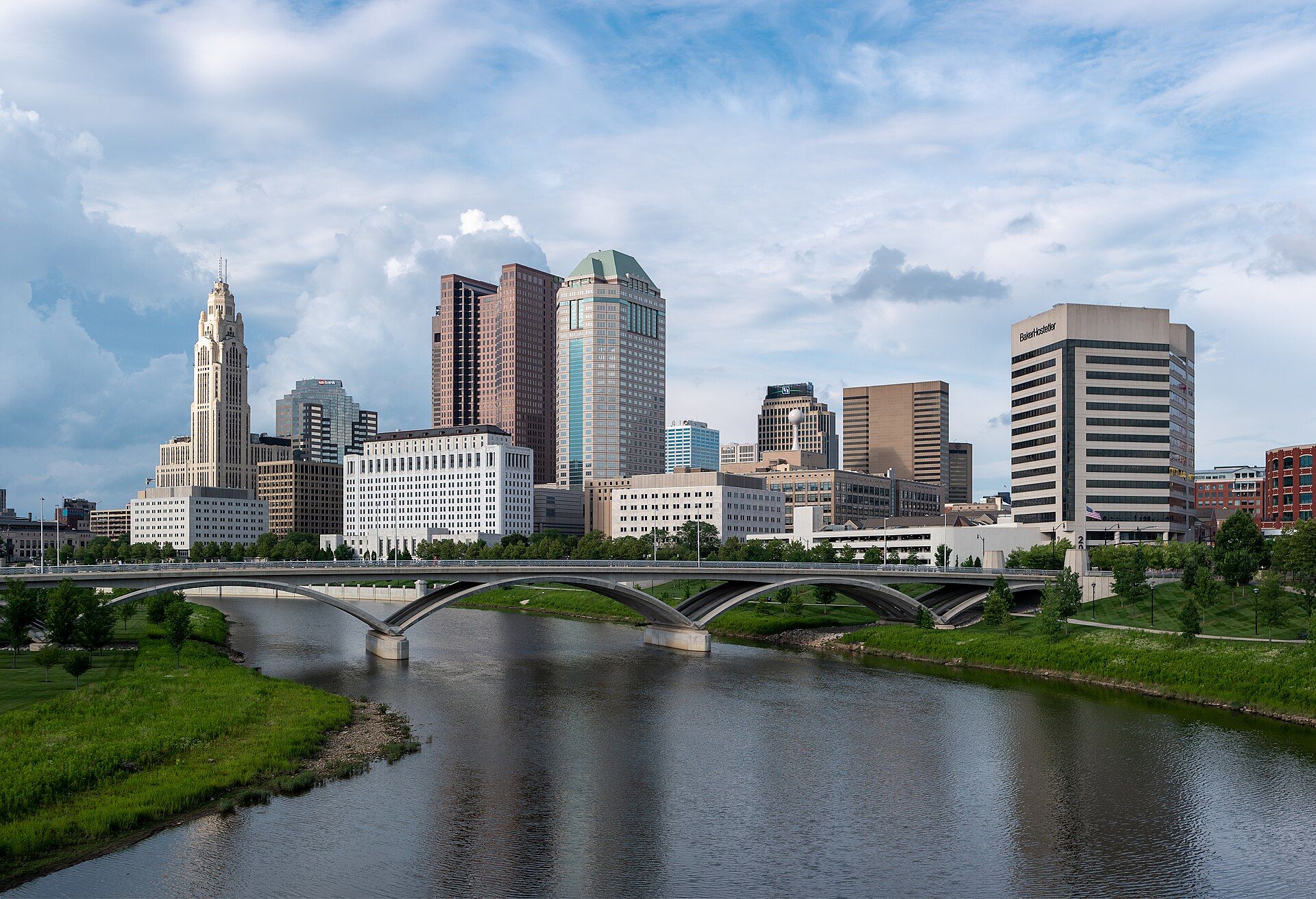 Columbus, ohio, featuring Columbus, Ohio - Columbus ( kə-LUM-bəs) is the capital and most populous city of the U.S. state of Ohio. and Rhodes State Office Tower - The James A. Rhodes State Office Tower is a 41-story, 629-foot (192 m) state office building and skyscraper on Capitol Square in Downtown Co..., web design agency service area photo