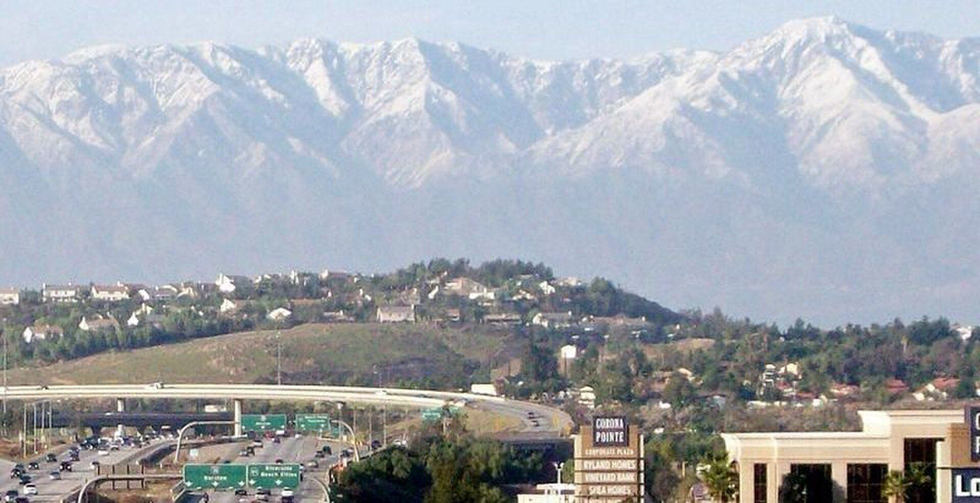 Corona, california, featuring "Corona, California - Corona (Spanish for \"Crown\") is a city in northwestern Riverside County, California, United States, directly bordering Orange and San Bernar..." and "Corona–North Main station - Corona–North Main station (also called North Main Corona station) is a station on Metrolink's Inland Empire–Orange County and 91/Perris Vall...", web design agency service area photo