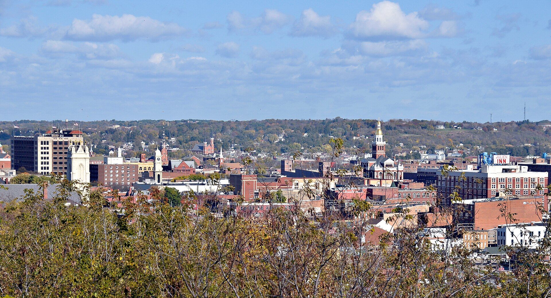 Dubuque, iowa, featuring Dubuque, Iowa - Dubuque ( , dəb-YOOK) is a city in Dubuque County, Iowa, United States, and its county seat. and University of Dubuque - The University of Dubuque (UD) is a private Presbyterian university in Dubuque, Iowa., web design agency service area photo