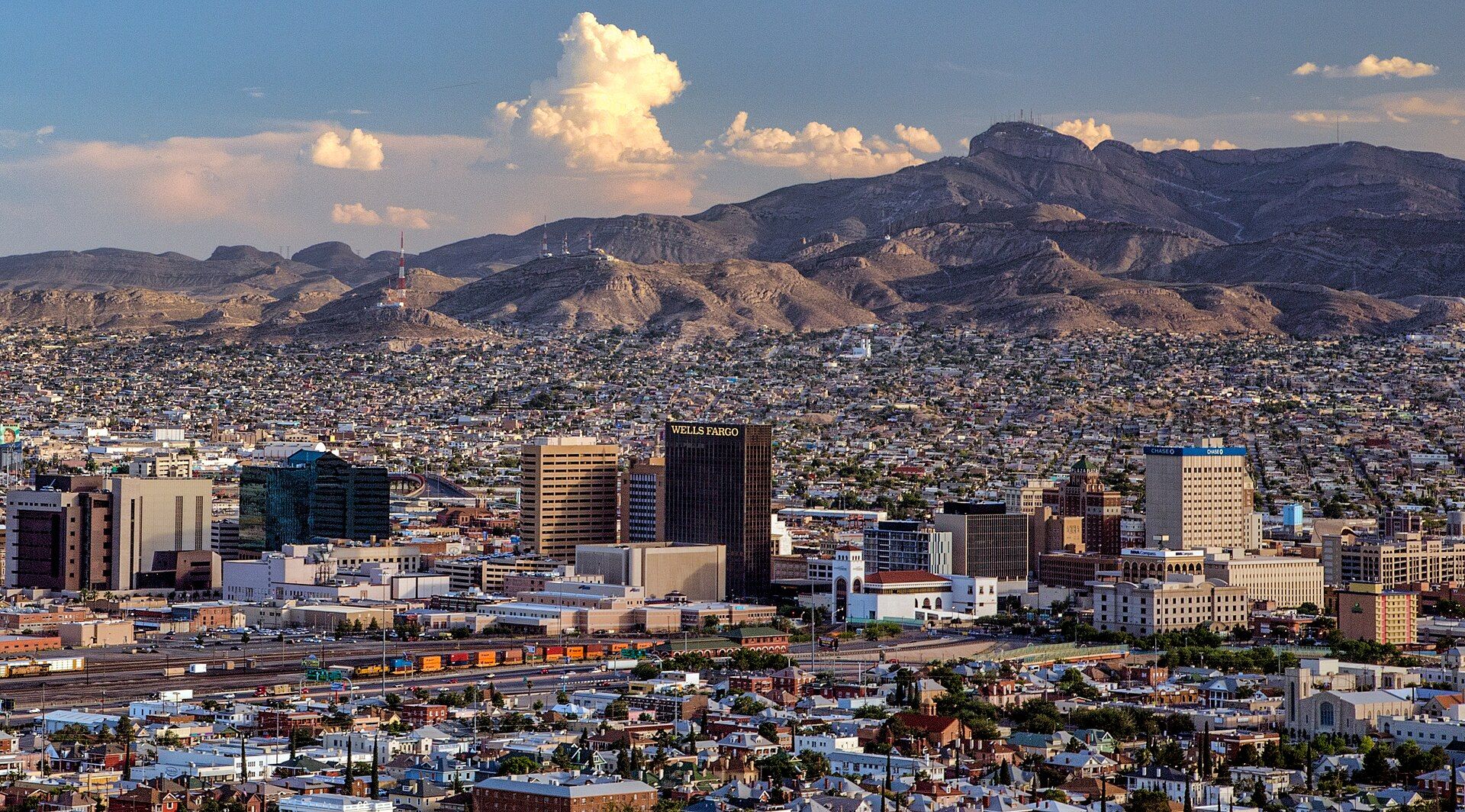 El Paso, texas, featuring El Paso, Texas - El Paso (English:  ; Spanish: [el ˈpaso] , lit. 'the route' or 'the pass') is a city in and the county seat of El Paso County, Texas, United... and Plaza Hotel (El Paso, Texas) - The Plaza Hotel, formerly the Hilton Hotel, is a landmark skyscraper located at 106 Mills Avenue in El Paso, Texas, USA., web design agency service area photo