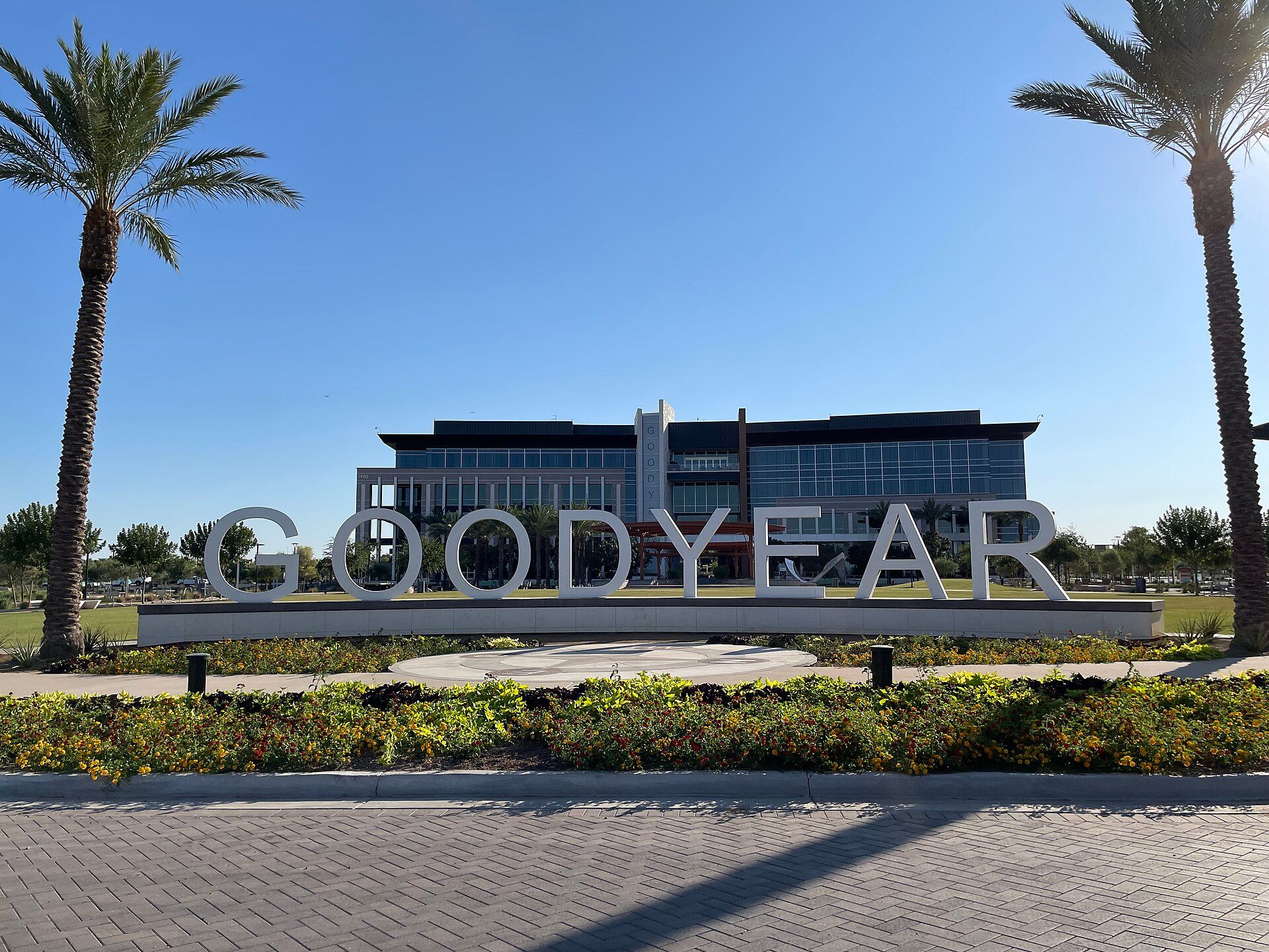 Goodyear, arizona, featuring Goodyear, Arizona - Goodyear is a city in Maricopa County, Arizona, United States. and "Sierra Estrella - The Estrella Mountains or The Sierra Estrella (O'odham: Komaḍk, Maricopa: Vii Lyxa, Yavapai: Wi:kchasa) is a mountain range located southwes...", web design agency service area photo