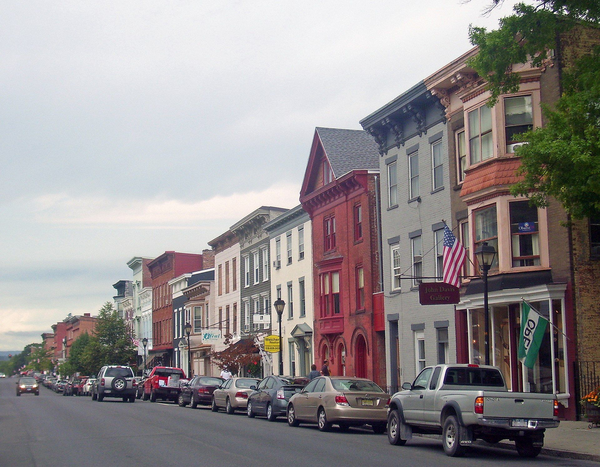 Hudson, new-york, featuring Hudson station (New York) - Hudson station is a train station in Hudson, New York. and Oliver Bronson House - The Plumb-Bronson House, also known as the Dr., web design agency service area photo