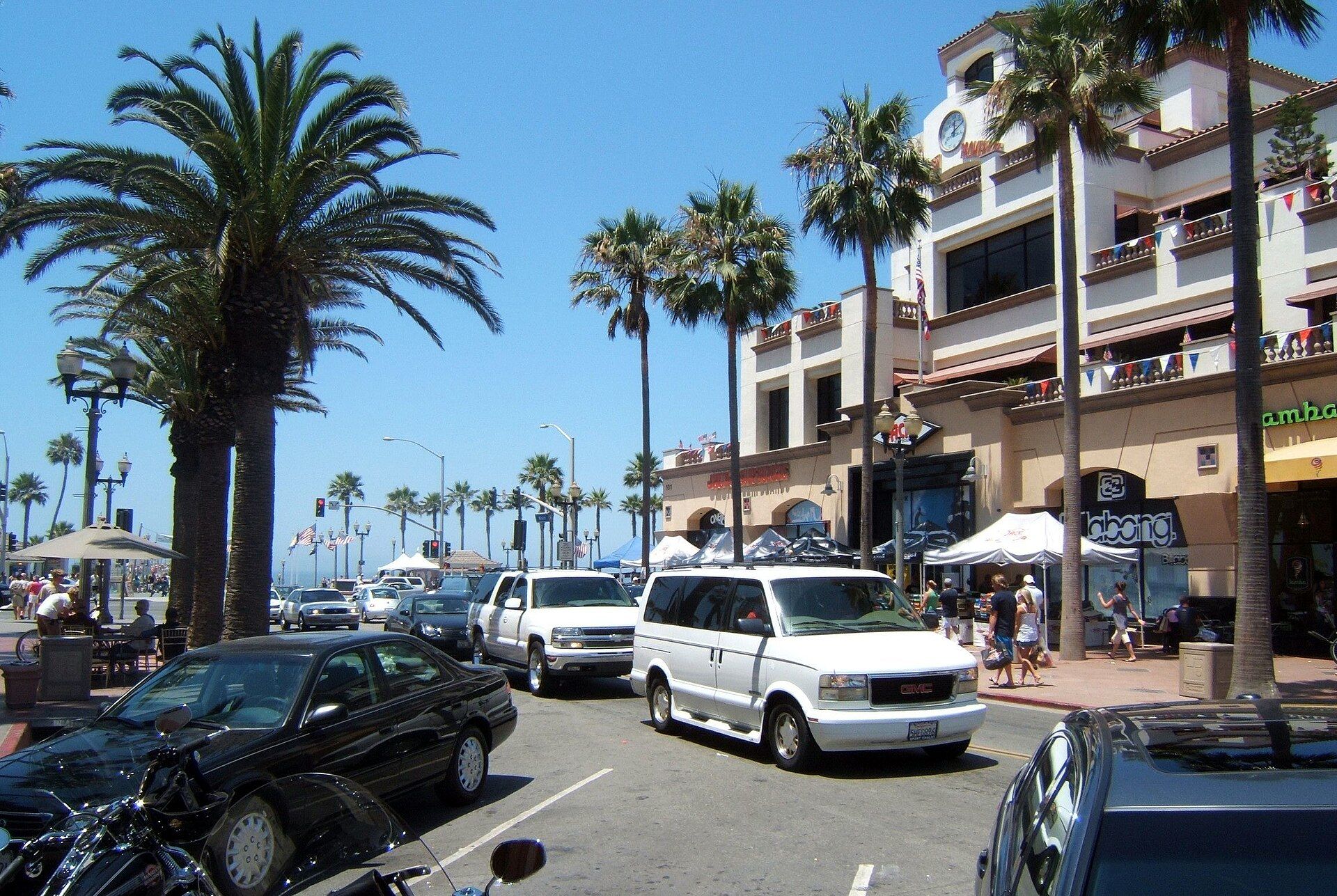 Huntington Beach, california, featuring Huntington Beach, California - Huntington Beach is a city in Orange County, California, United States. and Huntington Beach Pier - The Huntington Beach Pier is a municipal pier located in Huntington Beach, California, at the west end of Main Street and west of Pacific Co..., web design agency service area photo