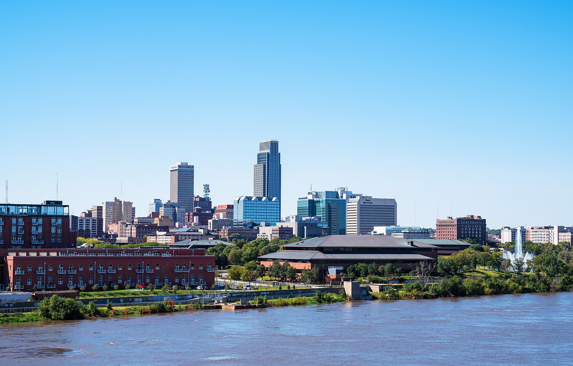 Omaha, nebraska, featuring Omaha, Nebraska - Omaha is the most populous city in the U.S. state of Nebraska. and First National Bank Tower - The First National Bank Tower is an office skyscraper in Downtown Omaha, Nebraska, United States, and the official headquarters of First Nat..., web design agency service area photo