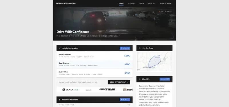 Web design examples from the LegitWebs portfolio 5