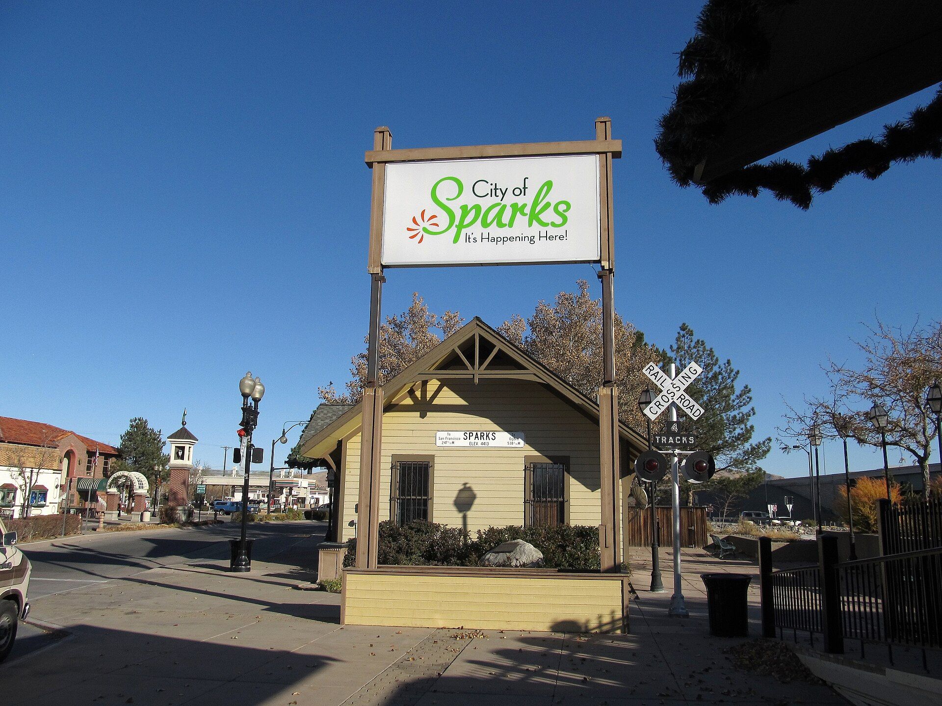 Sparks, nevada, featuring Sparks, Nevada - Sparks is a city in Washoe County, Nevada, United States. and Sparks station - The Sparks station is a former passenger train station in Sparks, Nevada., web design agency service area photo