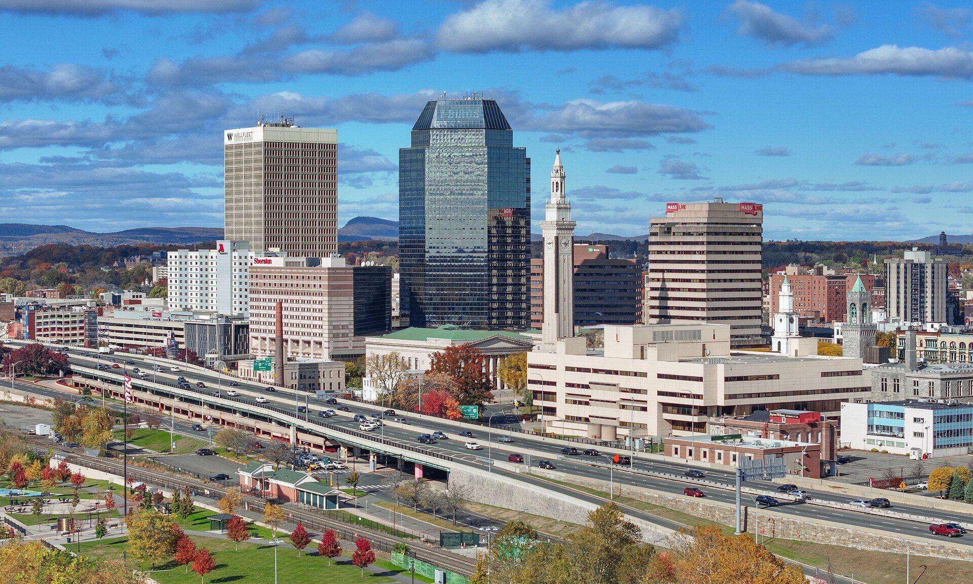 Springfield, massachusetts, featuring Springfield, Massachusetts - Springfield is the most populous city in Hampden County, Massachusetts, United States, and its county seat. and "\"Springfield Municipal Group - The Municipal Group of Springfield, Massachusetts, United States is a collection of three prominent municipal buildings in the city's Metro ...\"", web design agency service area photo
