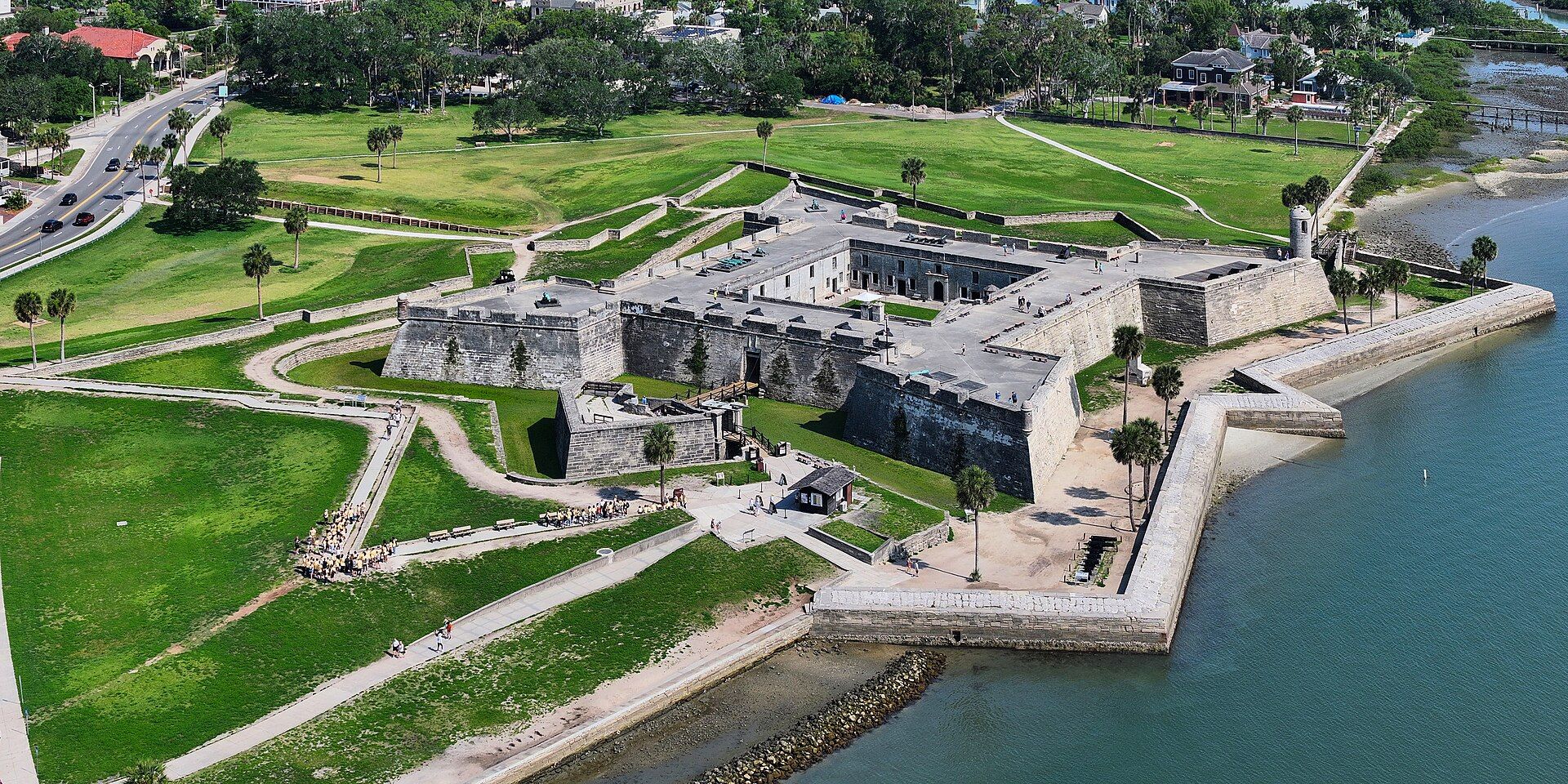 St. Augustine, florida, featuring St. Augustine, Florida - St. and Bridge of Lions - The Bridge of Lions is a double-leaf bascule bridge that spans the Intracoastal Waterway in St., web design agency service area photo