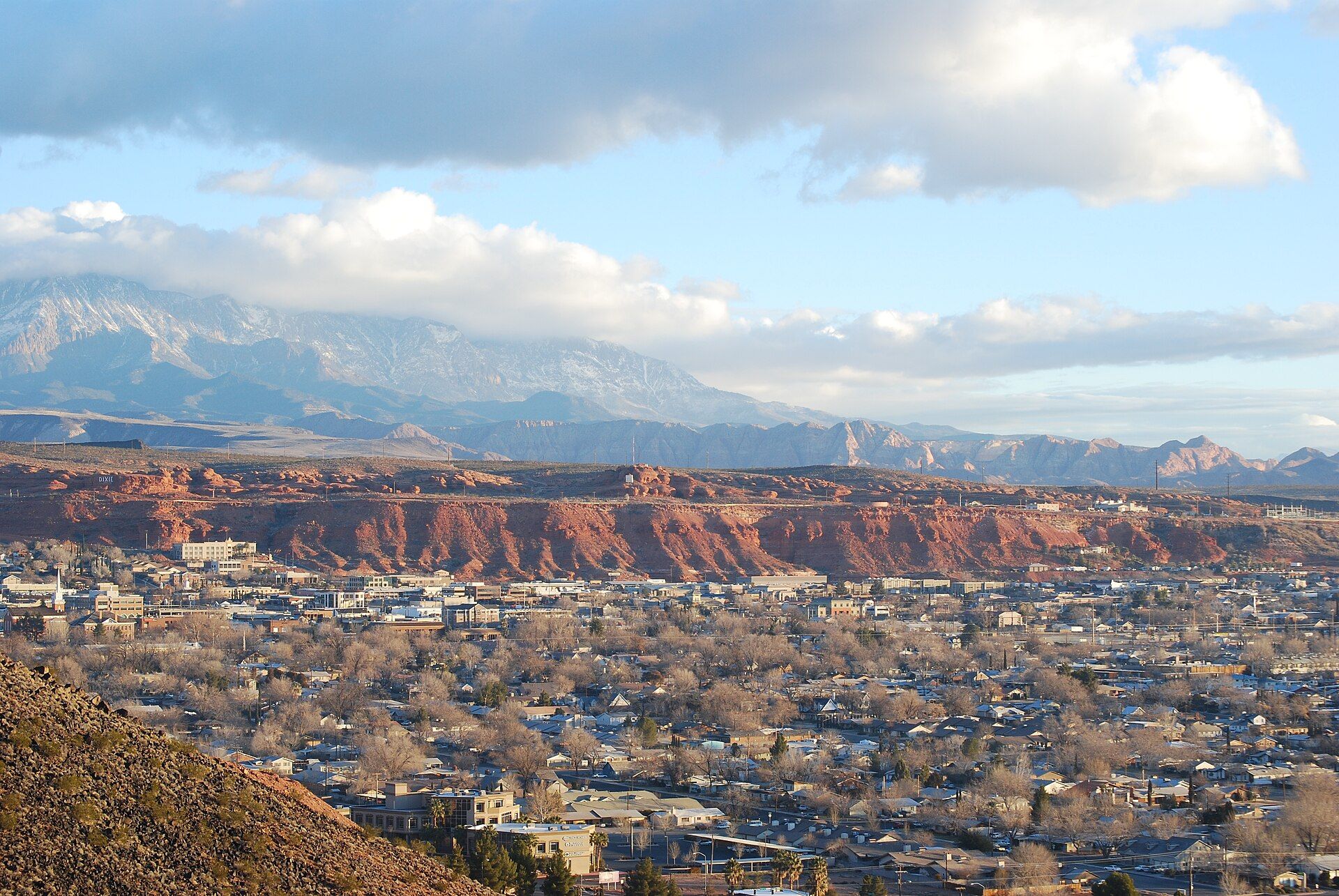 St. George, utah, featuring St. George, Utah - St. and St. George Utah Temple - The St., web design agency service area photo