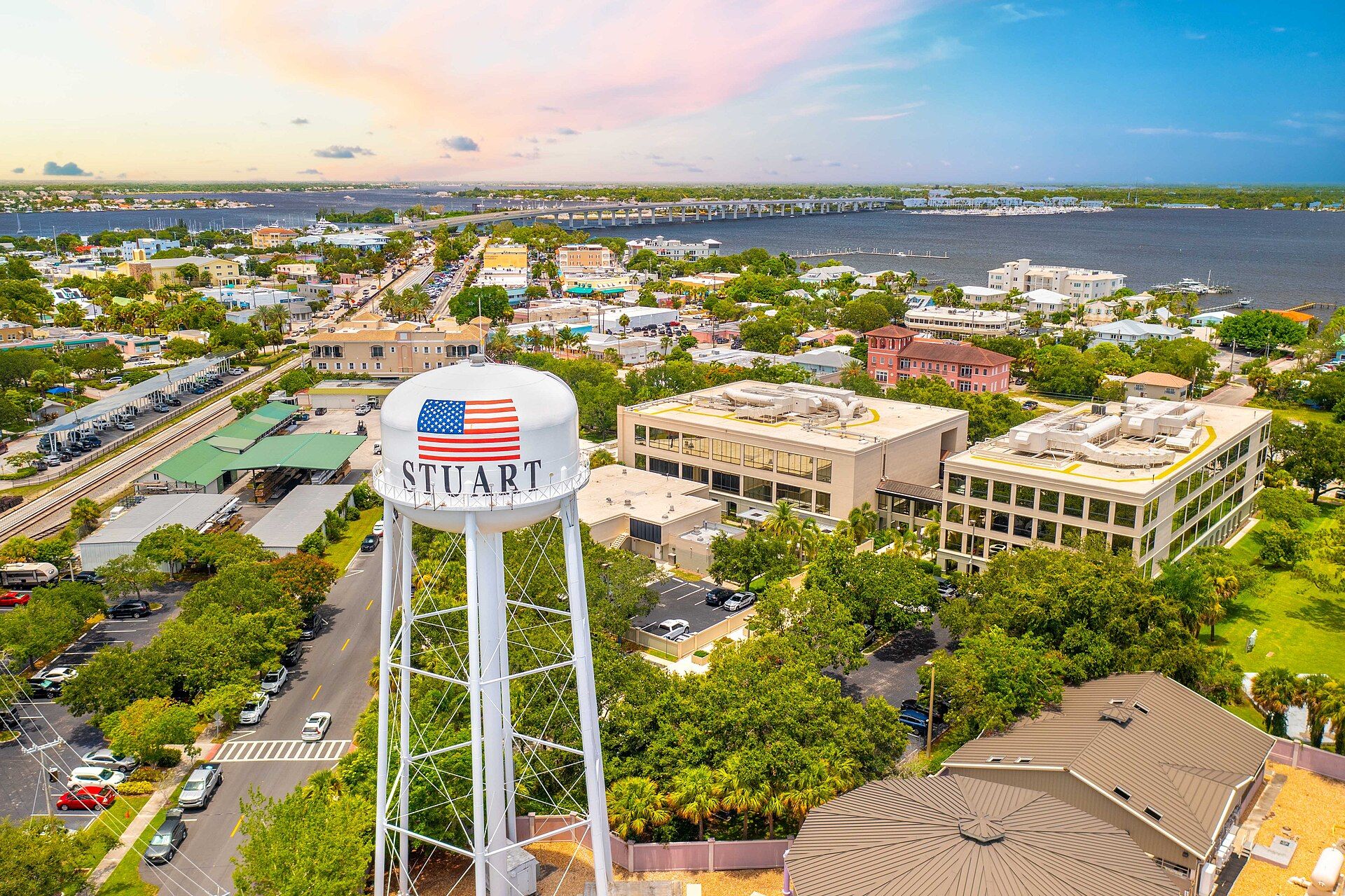 Stuart, florida, featuring Stuart, Florida - Stuart is a city in and the county seat of Martin County, Florida, United States. and Roosevelt Bridge (Florida) - The Roosevelt Bridge is a major highway segmental bridge across the St., web design agency service area photo