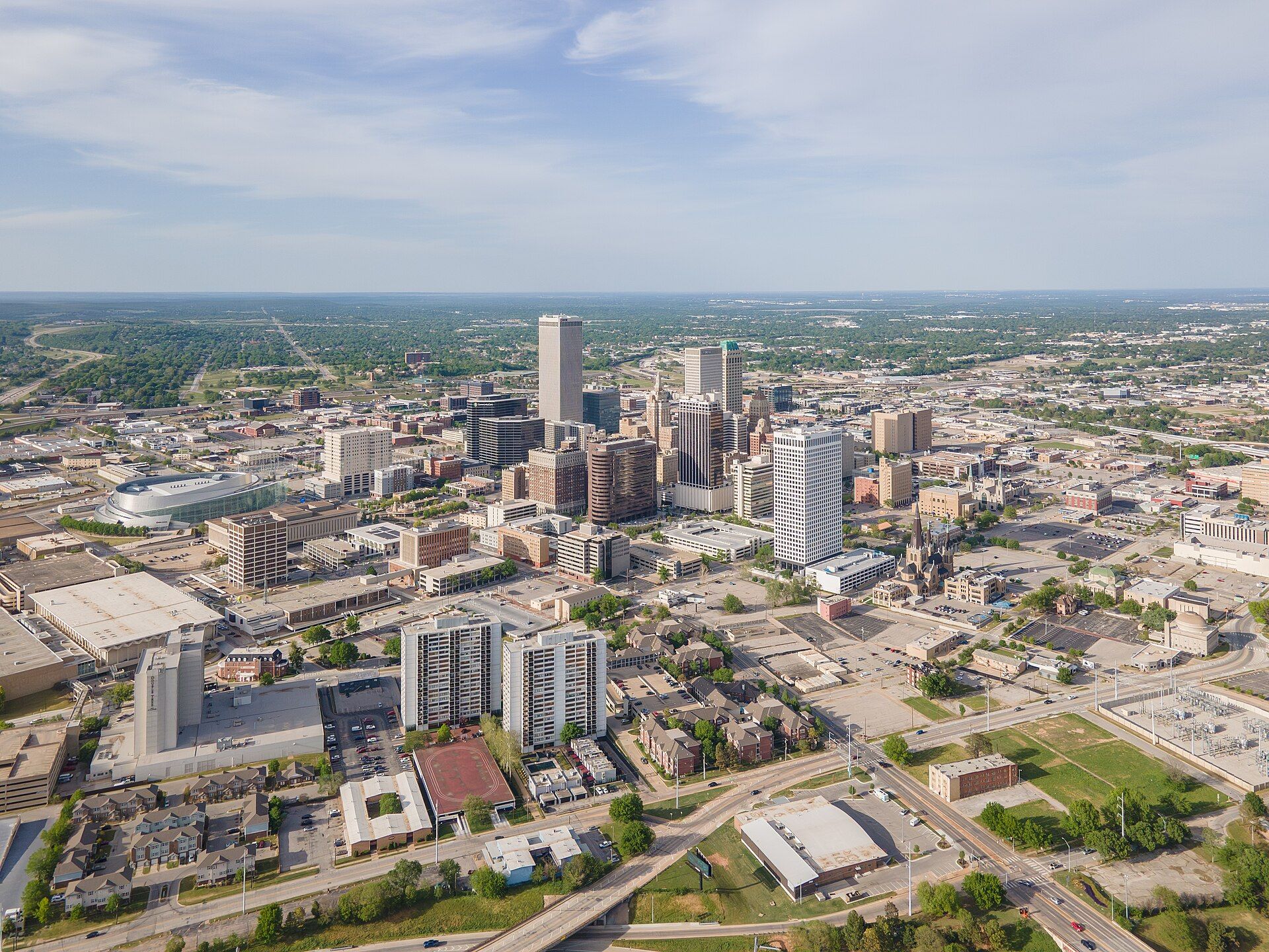 Tulsa, oklahoma, featuring Tulsa County, Oklahoma - Tulsa County is a county located in the U.S. state of Oklahoma. and Tulsa, Oklahoma - Tulsa (  TUL-sə) is the second-most-populous city in the U.S. state of Oklahoma and the 48th-most populous city in the United States., web design agency service area photo